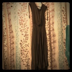 Olive Bohemian Style Dress
